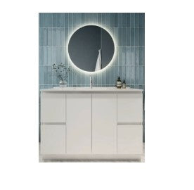 Free-standing high-golss vanity 1200mm